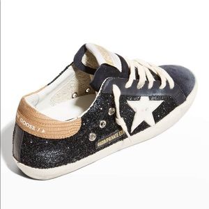 Authentic Navy Golden Goose Sneakers